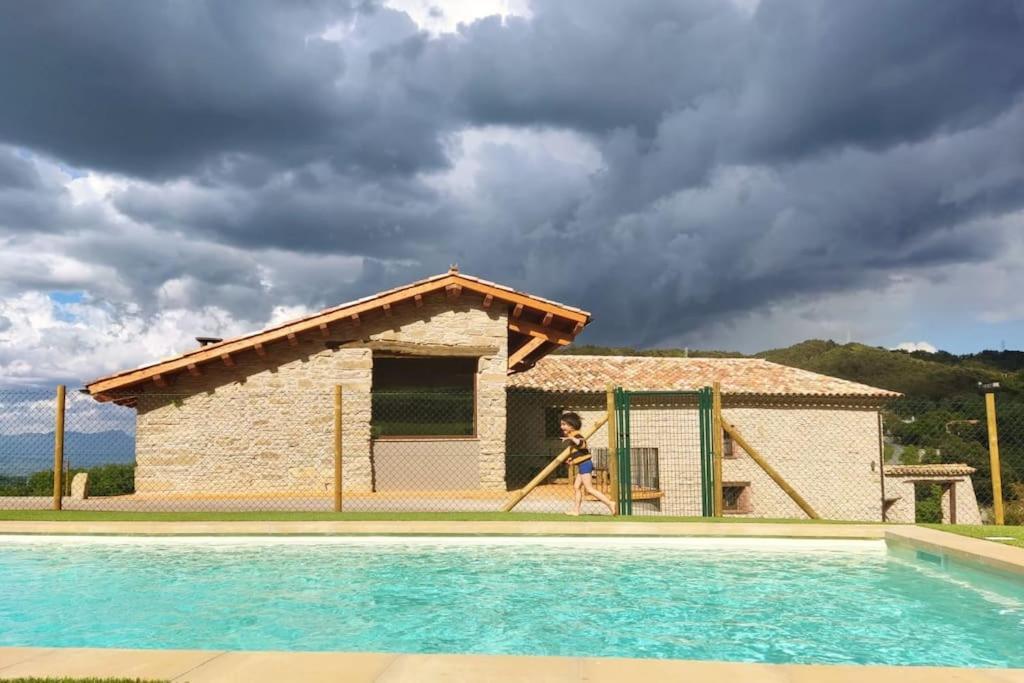 Mas El Coll Villa El Gurb Bagian luar foto